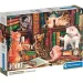 Pisici Curioase HQC puzzle de 1000 de piese cu poster - Clementoni