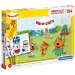 Pisici mini Double 2 in 1 puzzle două părți se poate colora 104 bucăți - Clementoni