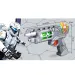 Pistol cu laser electric cu lumină și sunet imaginea 2