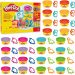 Play-Doh: Set de joc pentru petrecere cu 24 de plastiline și accesorii - Hasbro