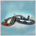PlayBox: Joc de construcție magnetic - Autostradă