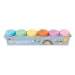 PlayBox: Set de 6 bucăți de plastilină în culori pastelate imaginea 1