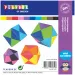 PlayBox: Set de hârtie origami 500 bucăți 15x15cm