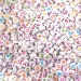 PlayBox: Set de mărgele albe cu litere rotunde 750buc