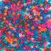 PlayBox: Set de mărgele colorate transparente cu glitter 1000 bucăți