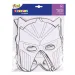 PlayBox: Set de 12 măști din hârtie cu supereroi