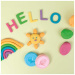PlayBox: Set de plastilină în culori pastelate, 6 bucăți