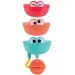Playgo: Set de 3 jucării de baie cu fețe amuzante imaginea 2