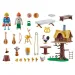 Playmobil: Asterix - Cacofonix With Treehouse (71016)