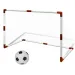 Poartă de fotbal set cu plasă, minge și pompă 97x64x34cm