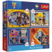 Povestea jucăriilor 5 - puzzle Premium Plus Kids 4 x 88 piese - Trefl