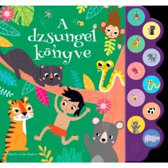 Povești sonore - Cartea junglei carte audio interactivă