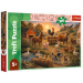 Prietenii de la fermă puzzle de 100 de piese - Trefl