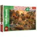 Prietenii de pe fermă puzzle de 100 de piese - Trefl imaginea 1