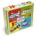 Primul meu puzzle: Transport 4 în 1 puzzle pentru copii