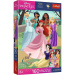 Prințesele Disney puzzle UFT cu 160 piese și poster - Trefl