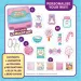 Puffy Pouches: Set de design Pufi charm - dulciuri imaginea 2