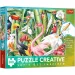 Puzzle colorabil cu 500 de piese Creative Paradicsommadarak - Trefl imaginea 1