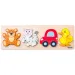 Puzzle cu păpuși din lemn 4 piese - Woodyland imaginea 1