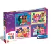 Puzzle cu prințese Disney 4 în 1 - Clementoni imaginea 1