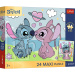 Puzzle maxi Disney Stitch și Angel 24 piese - Trefl