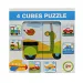Puzzle pentru bebelusi vehicul 4 bucati