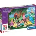 Puzzle Super Color Disney Prințese 104buc - Clementoni imaginea 1