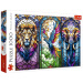 Puzzle vitraliu cu animale 1000 piese - Trefl