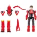 Quantum Heroes: Figurina de acțiune Dinoster Lucio cu armură roșie de 20 cm imaginea 2