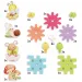 Quercetti: PlayEco+ Garden Gears set de construcție cu roți dințate, 34 de piese imaginea 5