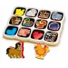Quercetti: Puzzle magnetic animale de casa - 12 bucati  imaginea 2