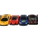 Racing Car: 10 bucăți set mașină de curse 6cm 1/72