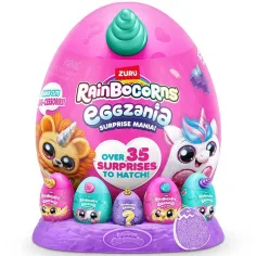 Rainbocorns: Ouăzania ouă surpriză cu figurine din pluș în mai multe variante 1buc imaginea 1
