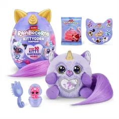 Rainbocorns: Pocket Kittycorn surpriză pisicuță plușată în mai multe variante 1buc imaginea 7