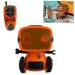 RC interactiv TalkBot robot walkie-talkie cu mod de funcționare în culoare portocalie 2,4GHz imaginea 1