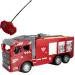 RC mașină de pompieri cu telecomandă și cu efecte de lumină scara 1/30