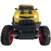 RC Off-Road mașină de jucărie galbenă Camaro cu lumini 27 MHz 29cm 1/14 scală imaginea 4