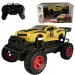 RC Off-Road mașină de jucărie galbenă Camaro cu lumini 27 MHz 29cm 1/14 scală imaginea 1