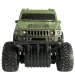 RC Off-Road Military mașină cu telecomandă Hummer militar cu lumină 27 MHz 22cm scara 1/16