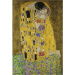 Sărutul, Klimt - puzzle de 500 de piese cu ramă - Trefl