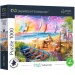 Sailboats View pe apă 1000 bucăți puzzle - Trefl
