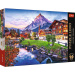 Sat alpin în Elveția puzzle premium de 1000 de piese - Trefl