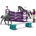 Schleich Horse Club: Set de joacă Antrenamentul de concurs al Lisei (42776)