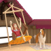 Schleich: Horse Club Vilă la malul lacului și grajd (42785)