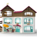 Schleich: Horse Club Vilă la malul lacului și grajd (42785)