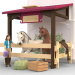 Schleich: Horse Club Vilă la malul lacului și grajd (42785)