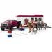 Schleich: Mașină de teren cu remorcă pentru cai (42705) imaginea 2
