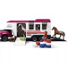 Schleich: Transportor de cai cu vehicul off-road și cai (42705)