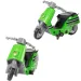Scooter retro cu roți de impuls în mai multe variante 1 buc imaginea 3