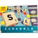 Scrabble Original din Lemn și Joc de Societate 2în1 - Mattel imaginea 1